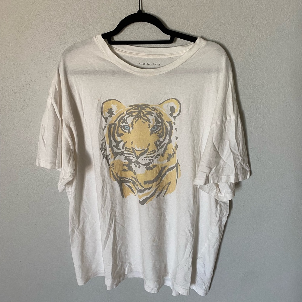 American eagle tiger graphic t shirt